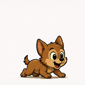 Bébé coyote